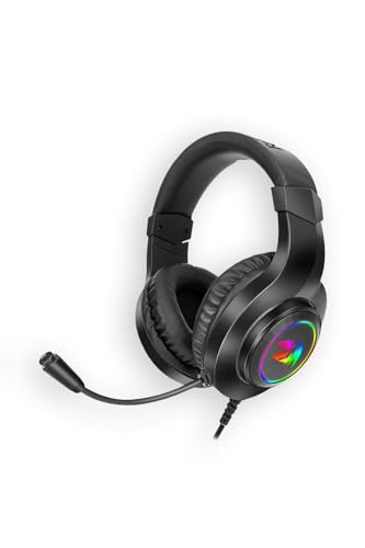Headset Gamer Redragon Hylas Preto RGB H260RGB